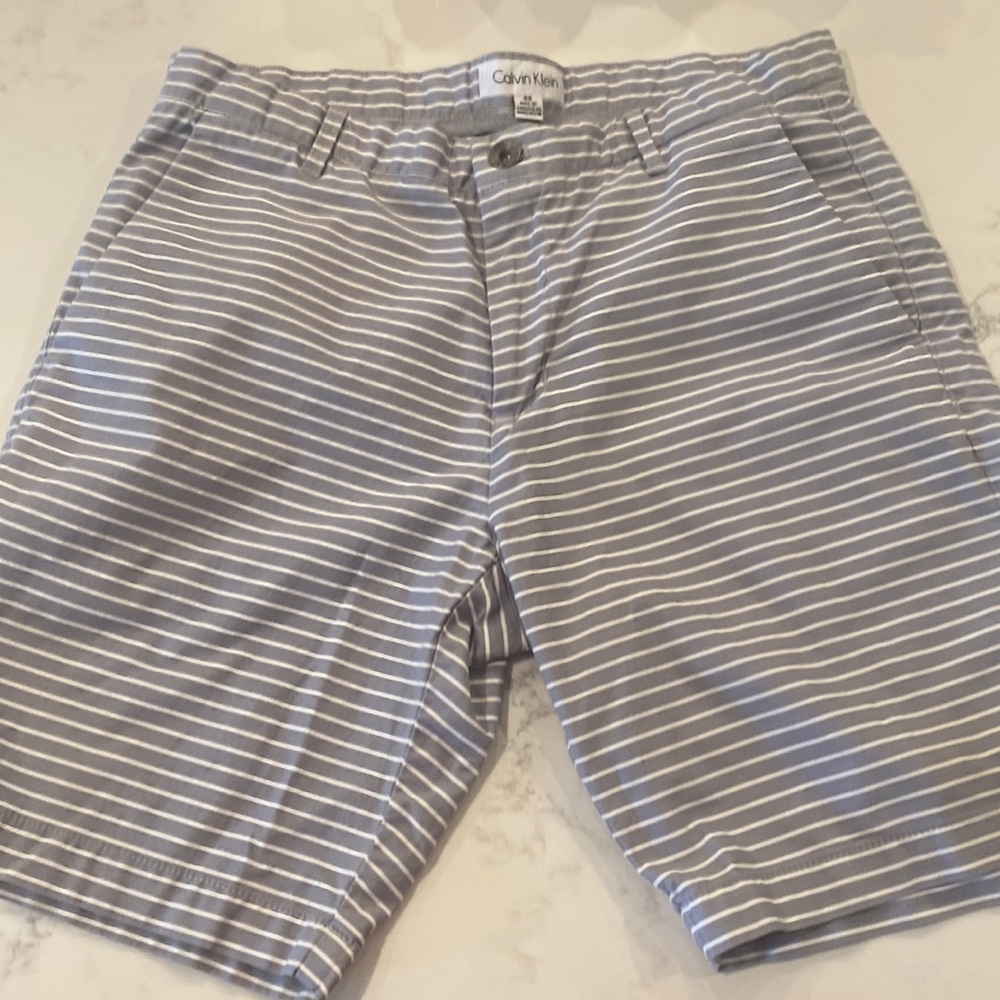 Mens Calvin Klein striped shorts